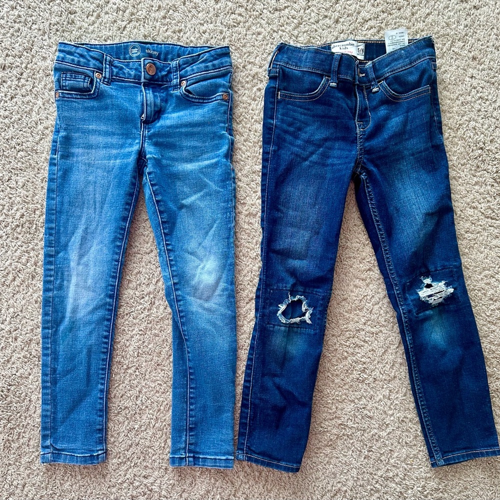 Girls skinny jeans